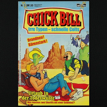 Chick Bill Nr. 3 Bastei Comic