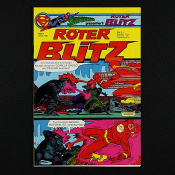 Roter Blitz Nr. 1  / 1983 Comic Ehapa