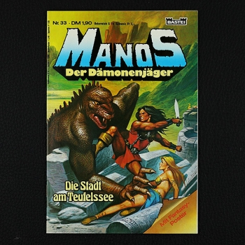 Manos - Der Dämonenjäger Nr. 33 Bastei Comic