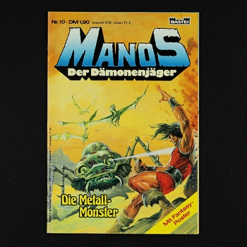 Manos - Der Dämonenjäger Nr. 10 Bastei Comic