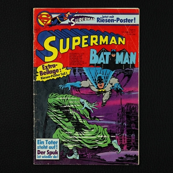 Superman Comic Nr. 6  / 1977 Comic Ehapa