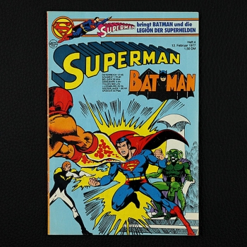 Superman Comic Nr. 4  / 1977 Comic Ehapa