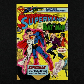 Superman Comic Nr. 25  / 1980 Comic Ehapa