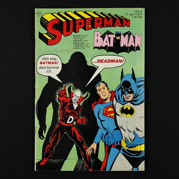 Superman Nr. 8 / 1975 Ehapa Comic