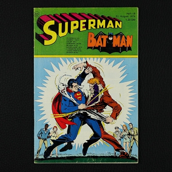 Superman Nr. 18 / 1974 Ehapa Comic