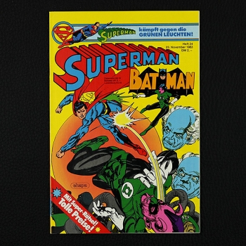 Superman Nr. 24 / 1983 Ehapa Comic