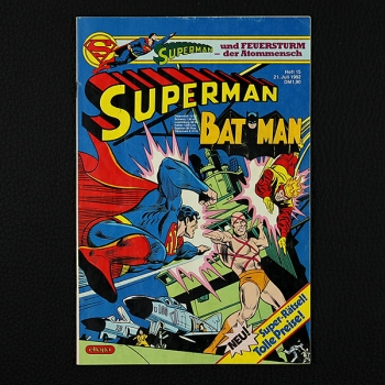 Superman Nr. 15 / 1982 Ehapa Comic