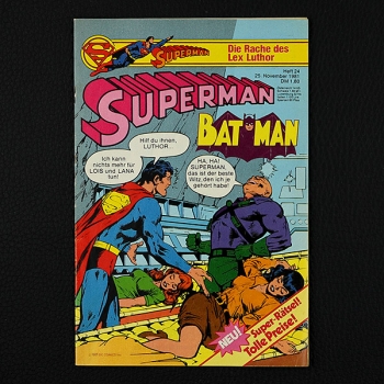Superman Nr. 24 / 1981 Ehapa Comic