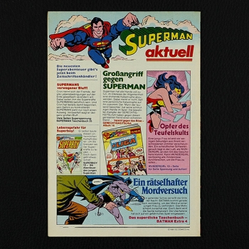 Superman Nr. 20 / 1981 Ehapa Comic