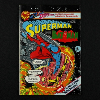 Superman Nr. 12 / 1981 Ehapa Comic