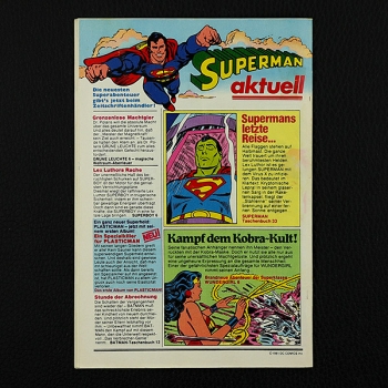 Superman Nr. 12 / 1981 Ehapa Comic