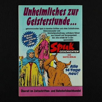 Spuk Geschichten Nr. 25 Bastei Comic