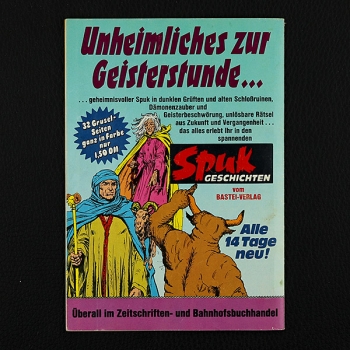 Spuk Geschichten Nr. 28 Bastei Comic