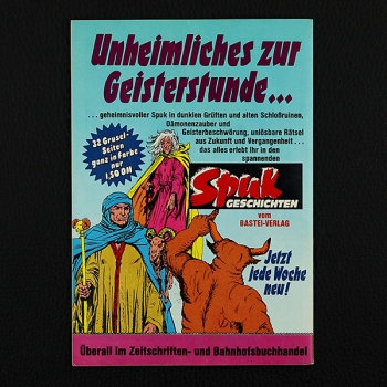 Spuk Geschichten Nr. 32 Bastei Comic