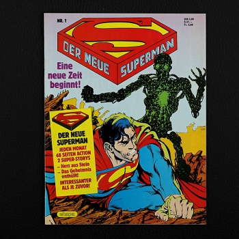Der neue Superman Nr. 1 / 1987 Ehapa Comic