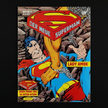 Der neue Superman Nr. 3 / 1987 Ehapa Comic