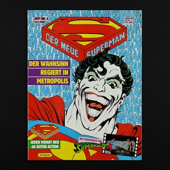 Der neue Superman Nr. 4 / 1988 Ehapa Comic