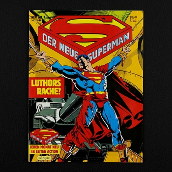 Der neue Superman Nr. 7 / 1988 Ehapa Comic