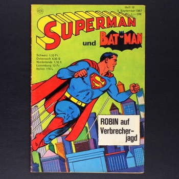 Superman Comic Nr. 18 1967 Comic Ehapa