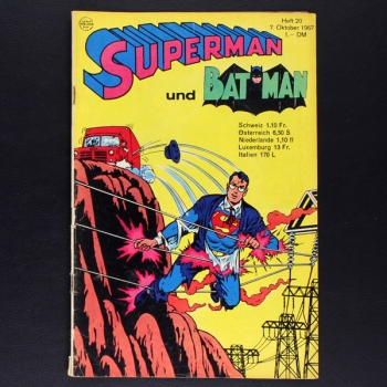 Superman Comic Nr. 20 1967 Comic Ehapa