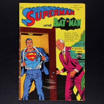 Superman Comic Nr. 17 1967 Comic Ehapa