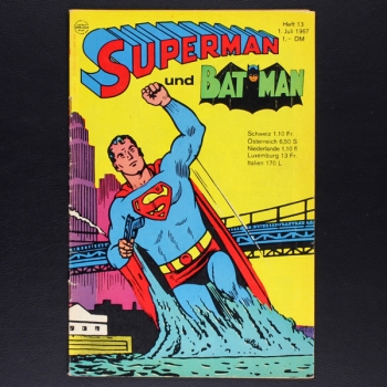 Superman Comic Nr. 13 1967 Comic Ehapa
