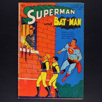 Superman Comic Nr. 22 1967 Comic Ehapa
