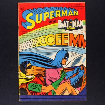 Superman Comic Nr. 25 1967 Comic Ehapa