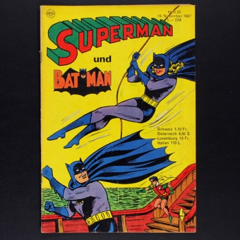 Superman Comic Nr. 23 1967 Comic Ehapa