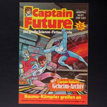 Captain Future Nr. 61 Bastei Comic