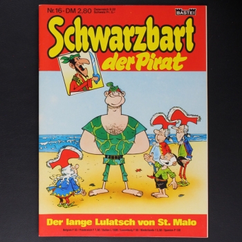 Schwarzbart der Pirat Nr. 16 Bastei Comic