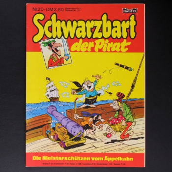 Schwarzbart der Pirat Nr. 20 Bastei Comic