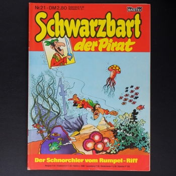 Schwarzbart der Pirat Nr. 21 Bastei Comic