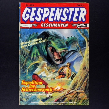 Gespenster Geschichten Nr. 603 Comic Bastei