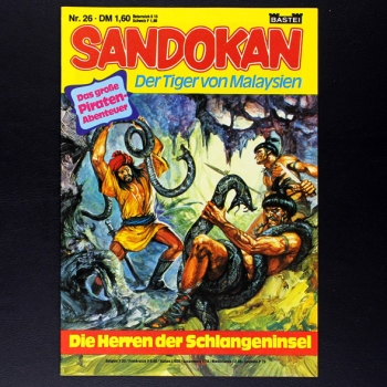 Sandokan  Nr. 26 Bastei Comic