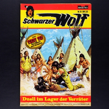 Schwarzer Wolf Nr. 16 Bastei Comic