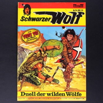 Schwarzer Wolf Nr. 34 Bastei Comic