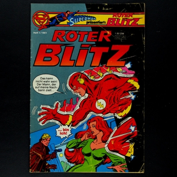 Roter Blitz Nr. 1 1981 Comic Ehapa