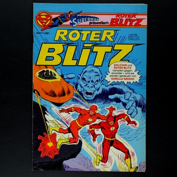 Roter Blitz Nr. 7 1981 Comic Ehapa