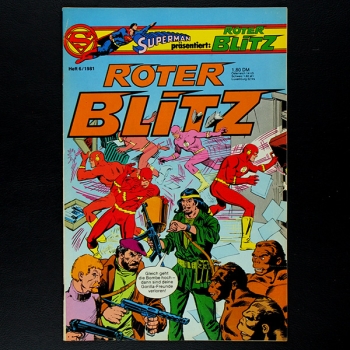 Roter Blitz Nr. 6 1981 Comic Ehapa