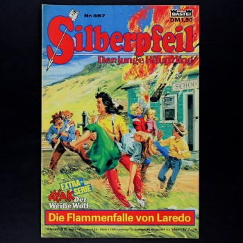 Silberpfeil Nr. 587 Bastei Comic