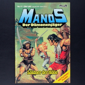 Manos Nr. 17 Bastei Comic