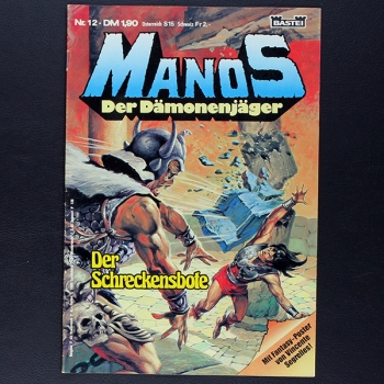 Manos Nr. 12 Bastei Comic