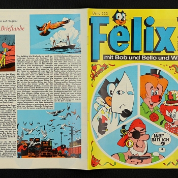 Felix mit Bob und Bello und Wastl Nr. 333 Bastei Comic