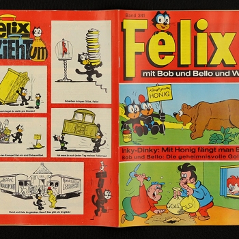 Felix mit Bob und Bello und Wastl Nr. 341 Bastei Comic