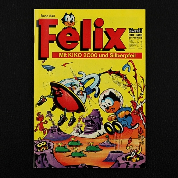 Felix mit KIKO 2000 und Silberpfeil Nr. 540 Bastei Comic