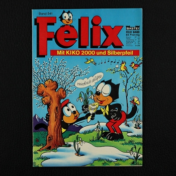 Felix mit KIKO 2000 und Silberpfeil Nr. 541 Bastei Comic