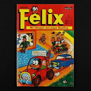 Felix mit Silberpfeil, dem jungen Häuptling Nr. 538 Bastei Comic