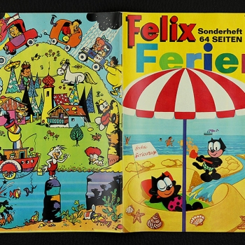 Felix Ferien-Sonderheft 1968 Bastei Comic