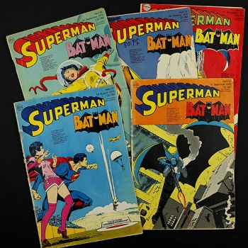 Superman Konvolut 5 Comics Ehapa Comic